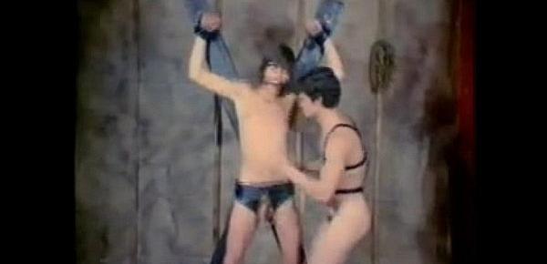  Two gays force two friends to fuck BDSM